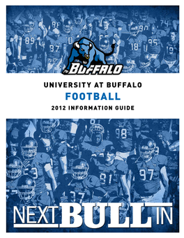 Football 2012 Information Guide 2012 Buffalo Bulls Football