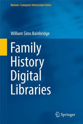 William Sims Bainbridge Family History Digital Libraries Human–Computer Interaction Series