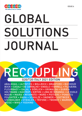 Global Solutions Journal Recoupling