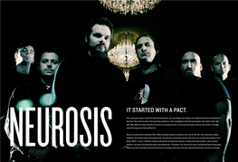 Neurosis It Started with a Pact