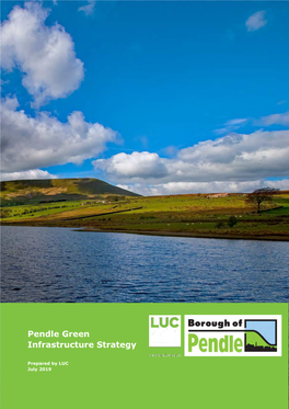 Pendle Green Infrastructure Strategy