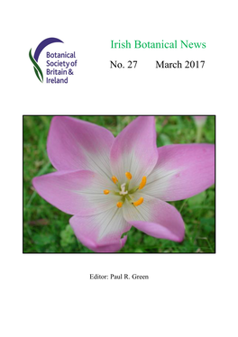 Irish Botanical News