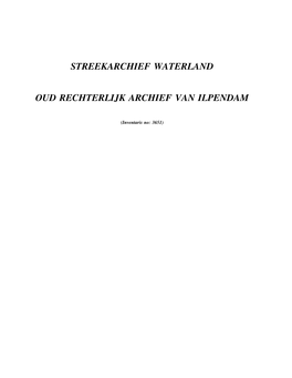 Purmerland En Ilpendam Koper: De Domeinen Staten Van Holland En Westfriesland Transactie: 96 Deijmt 16 Roeden Land, Gelegen in De Jurisdictie