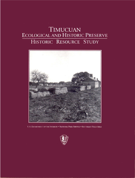 Timucuan Ecological and Historic Preserve Figure Plan of St
