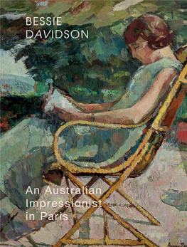 Bessie Davidson, an Australian Impressionist in Paris Catalogue