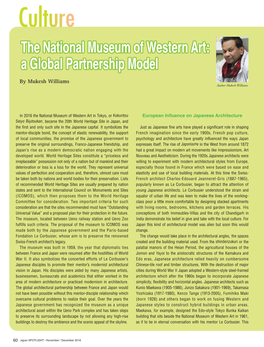 The National Museum of Western Art: a Global Partnership Model by Mukesh Williams Author Mukesh Williams