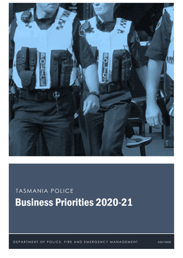 Business Priorities 2020-21