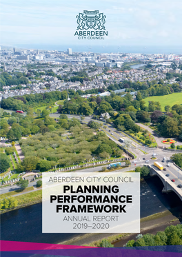 Planning Performance Framework Annual Report 2019-2020