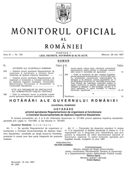 Hot√R¬Ri Ale Guvernului Rom¬Niei