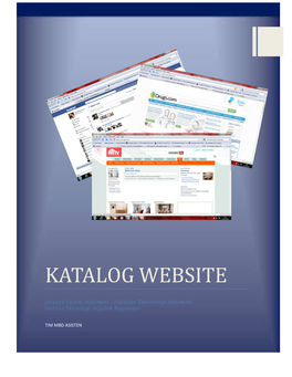 Katalog Website