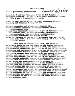 CED-78-65 Interstate 5 and the Peripheral Canal in San Joaquin