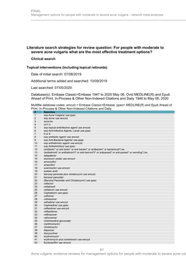 NG198 Evidence Review F1