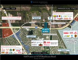 ±9.6079 Acres at 11715 Boudreaux Road Tomball, TX 77375 ±9.6079 ACRES at 11715 BOUDREAUX ROAD in TOMBALL 2 Contacts