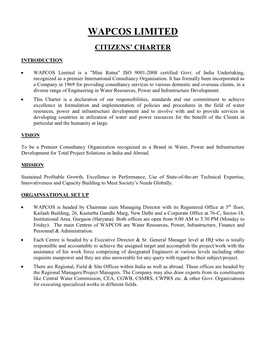 Citizens' Charter