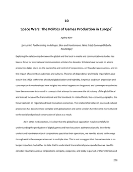 Ideas for Gaming Globally Book