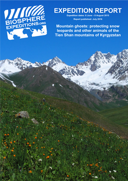 Tien Shan 2015