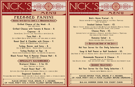 Nick's New Menu 2015 WEB