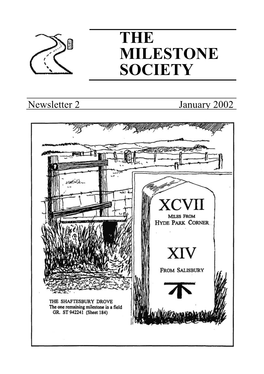 Milestone Society Newsletter 2