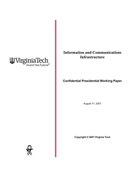 Information and Communications Infrastructure