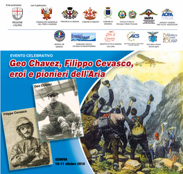 Geo Chavez, Filippo Cevasco, Eroi E Pionieri Dell'aria