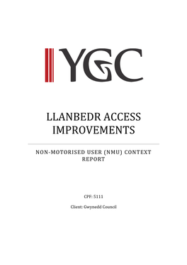 Llanbedr Access Improvements