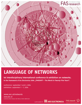 Program Language of Networks