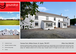 Fairview Farm, Mithian Downs, St. Agnes, TR5 0PY Offers Over £900,000