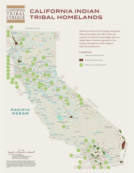 California Indian Tribal Homelands