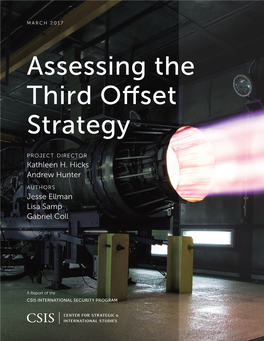 Assessing the Third Offset Strategy