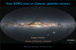 Gaia EDR3 View on Galactic Globular Clusters