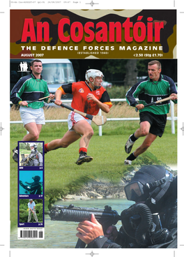 THE DEFENCE FORCES MAGAZINE (ESTABLISHED 1940) AUGUST 2007 €2.50 (Stg £1.70)