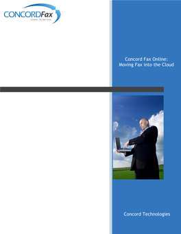 Concord Fax Online- Internet Fax Through the Cloud- White Paper