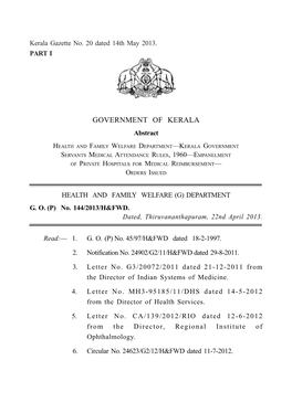 Medical Reimbursement— Orders Issued