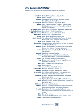 Topónimos 163 Os Ancares As Nogais, Baralla, Becerreá, Cervantes, Navia De Suarna, Pedrafita Do Cebreiro