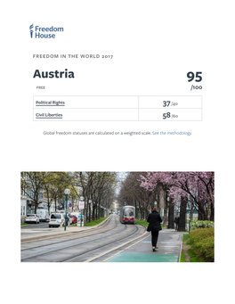 Austria: Freedom in the World 2017 Country Report