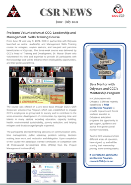 2021-0607-Csr-Newsletter.Pdf