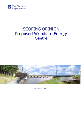 SCOPING OPINION Proposed Wrexham Energy Centre