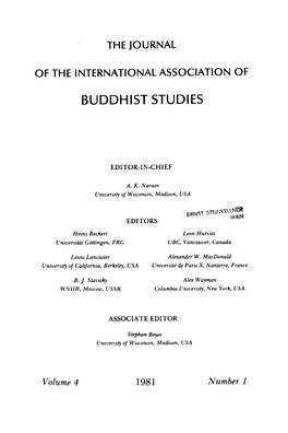 The Concepts of Truth and Meaning in the Buddhist Scriptures, by Jose I