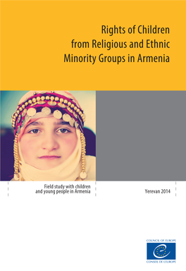 Rights of Children from Religious and Ethnic Minority Groups in Armenia