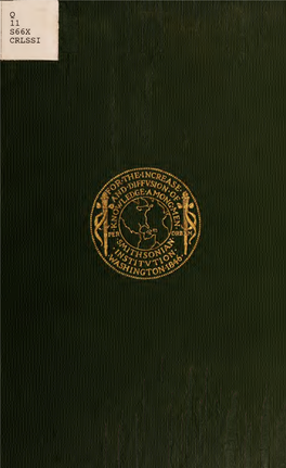 Annual Report of the Board of Regents of the Smithsonian Institution