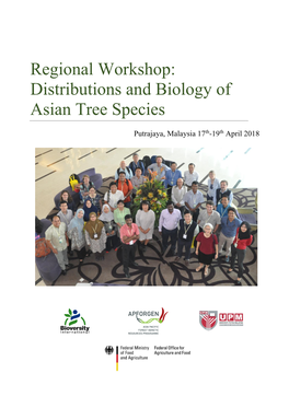 Regional Workshop: Distributions and Biology of Asian Tree Species