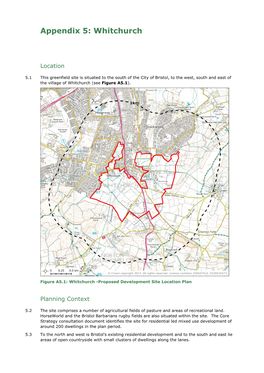 Appendix 5: Whitchurch