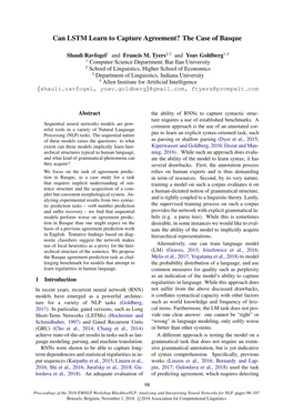 Can LSTM Learn to Capture Agreement? the Case of Basque