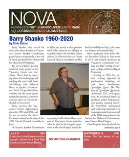 Barry Shanko 1960-2020