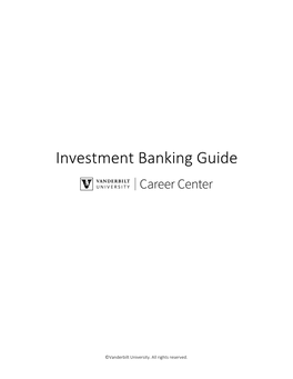 Investment Banking Guide