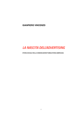 La Nascita Dell'advertising.61