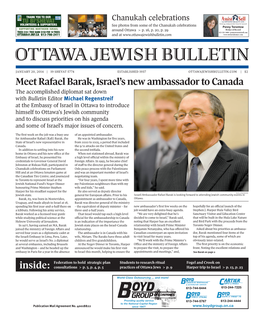 Ottawa Jewish Bulletin Inside