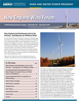 New England Wind Forum — September 2010
