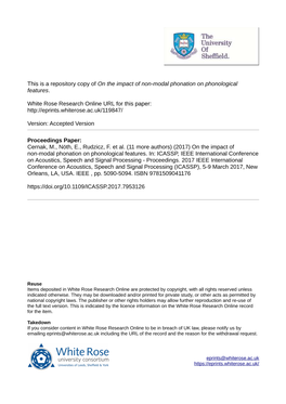 On the Impact of Non-Modal Phonation on Phonological Features