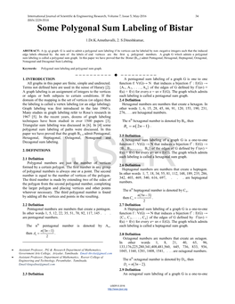 Some Polygonal Sum Labeling of Bistar